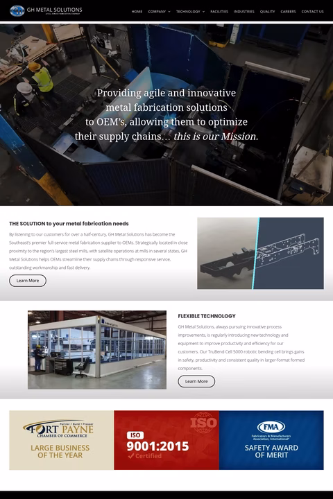 Gh-Metal-Solutions Homepage 1440px