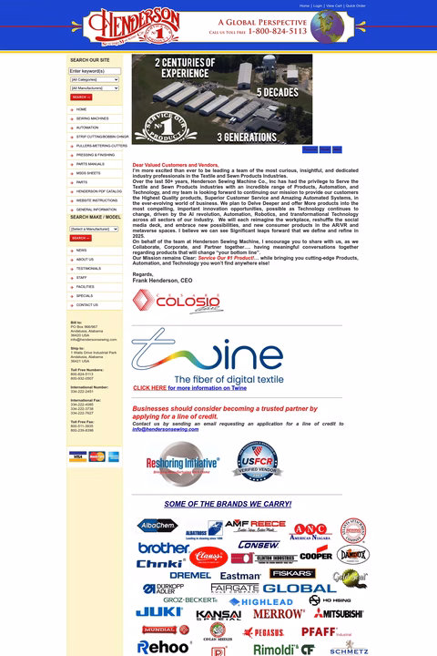 Henderson-Sewing-Machine-Company Homepage 1440px