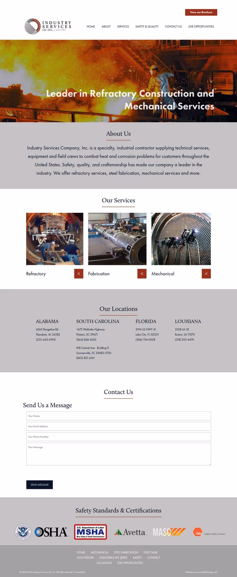 Industry-Services-Company Homepage 1440px