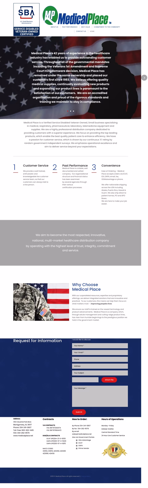 Medical-Place Homepage 1440px