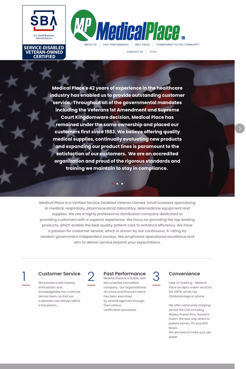 Medical-Place Homepage 1440px
