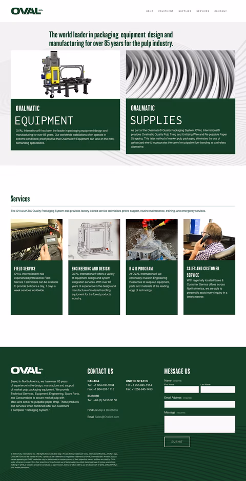 Oval-International Homepage 1440px