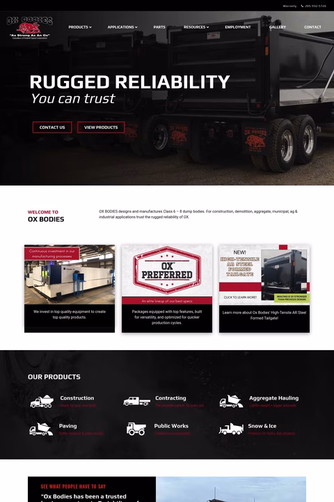 Ox-Bodies Homepage 1440px