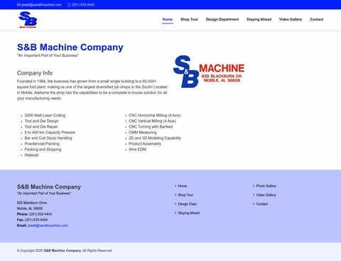 S-B-Machine Homepage 1440px