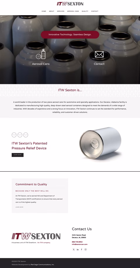 Itw-Sexton Homepage 1440px