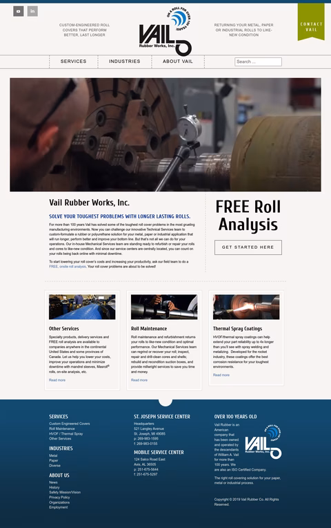 Vail-Rubber-Works Homepage 1440px