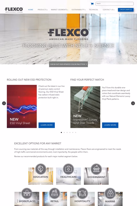 Flexco-Floors Homepage 1440px