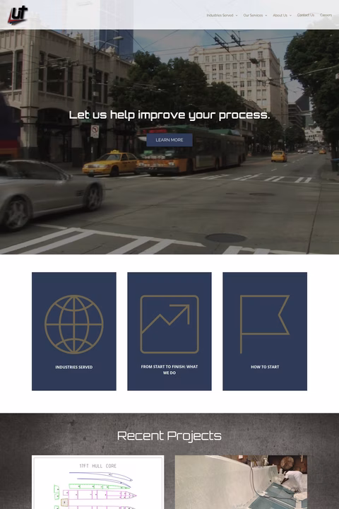 Ubique-Technologies Homepage 1440px