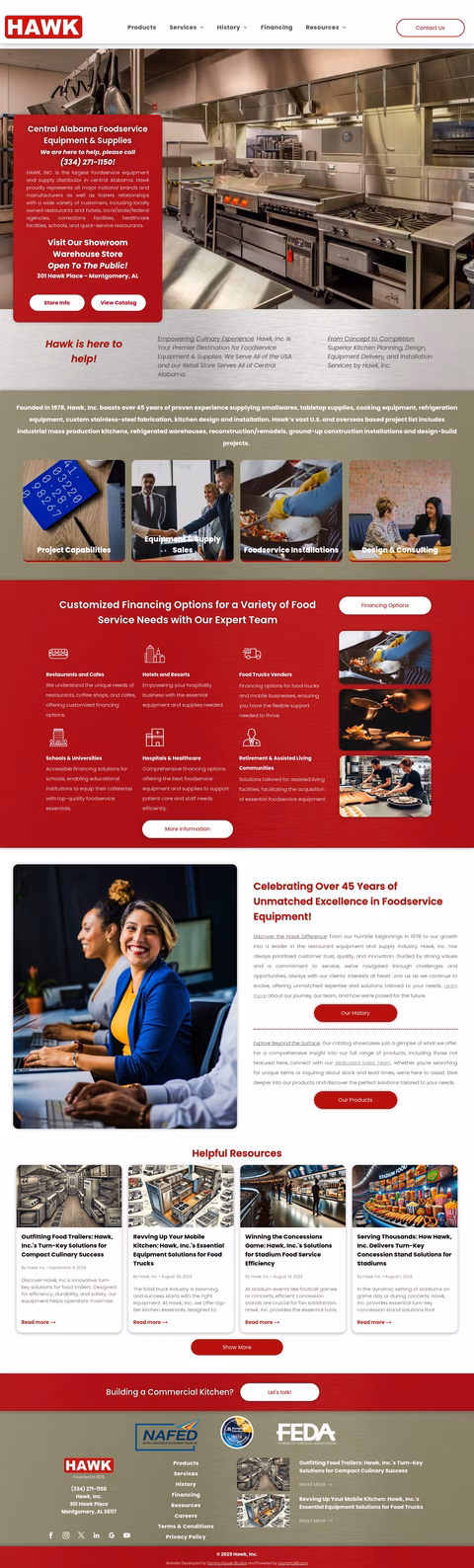 Hawk-Inc Homepage 1440px