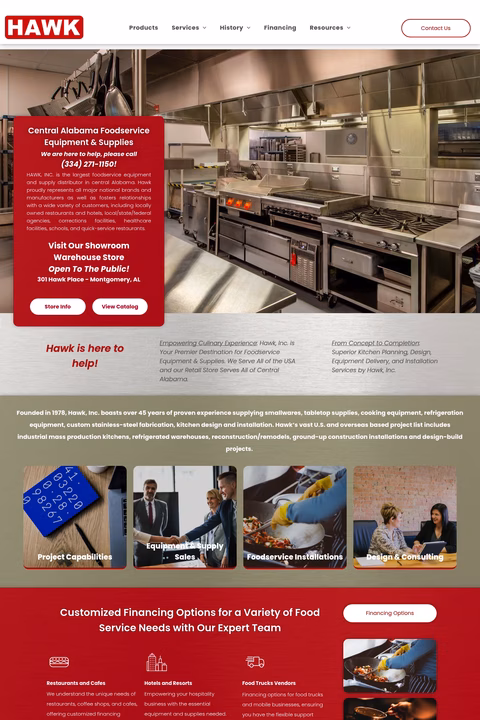 Hawk-Inc Homepage 1440px
