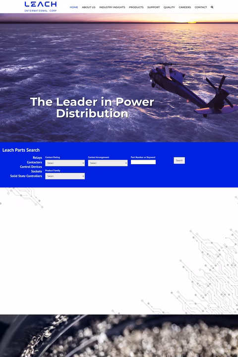 Leach-International-Corporation Homepage 1440px