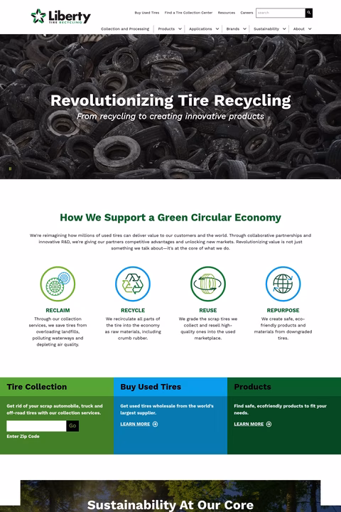 Liberty-Tire-Recycling Homepage 1440px