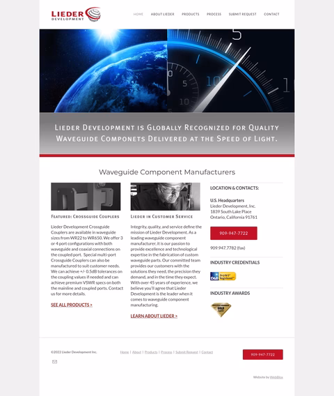 Lieder-Development Homepage 1440px