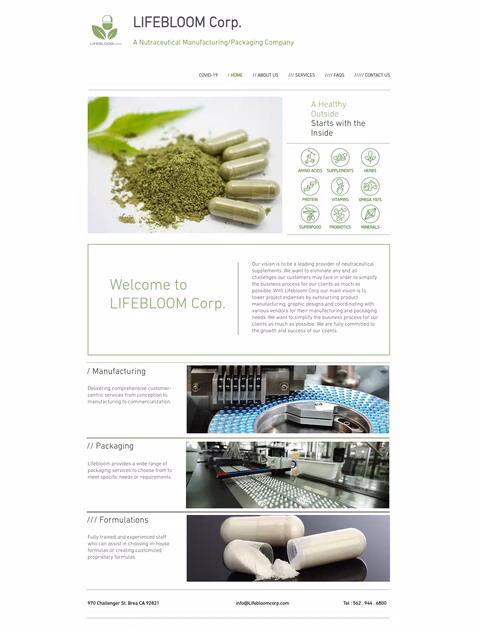 Lifebloom-Corporation Homepage 1440px