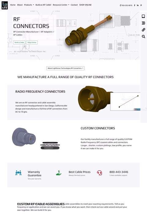Lighthorse-Technologies Homepage 1440px