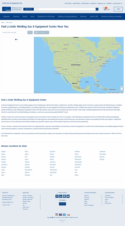 Linde-Welding-Gas-Equipment-Center Homepage 1440px