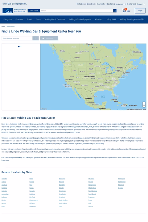 Linde-Welding-Gas-Equipment-Center Homepage 1440px