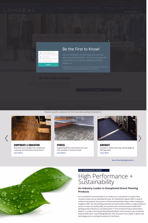 Lonseal Homepage 1440px
