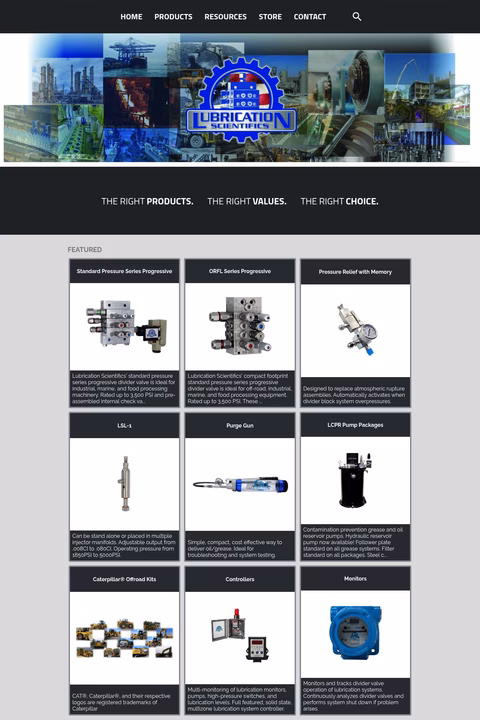 Lubrication-Scientifics Homepage 1440px