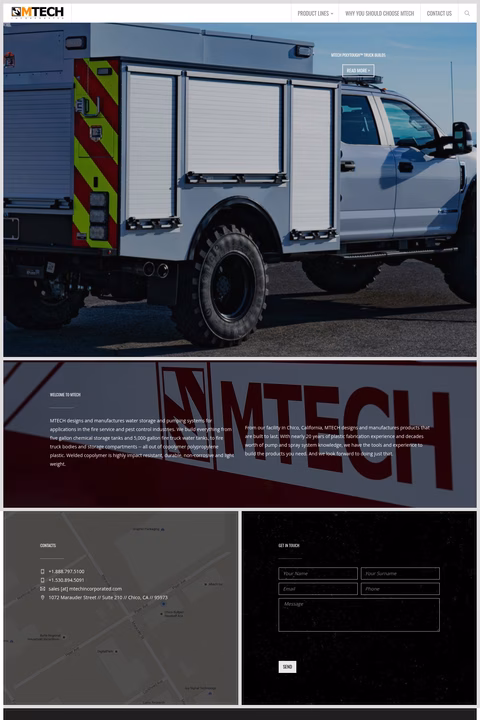 M-Tech Homepage 1440px