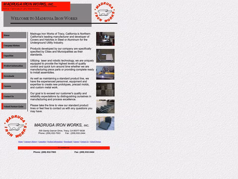 Madruga-Iron-Works Homepage 1440px