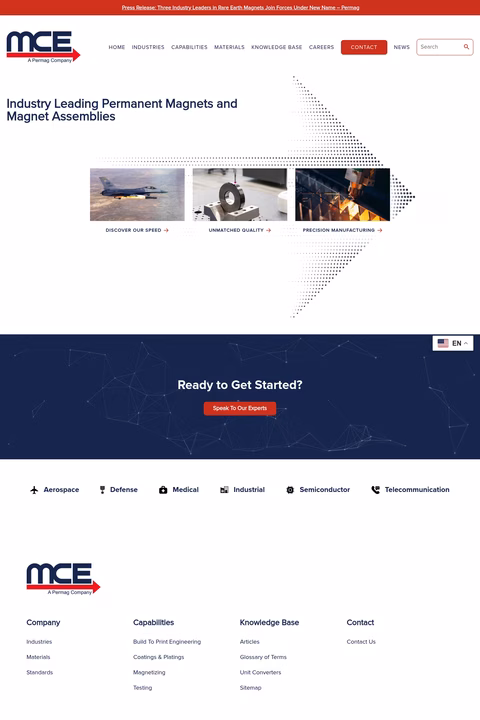 Magnetic-Component-Engineering Homepage 1440px