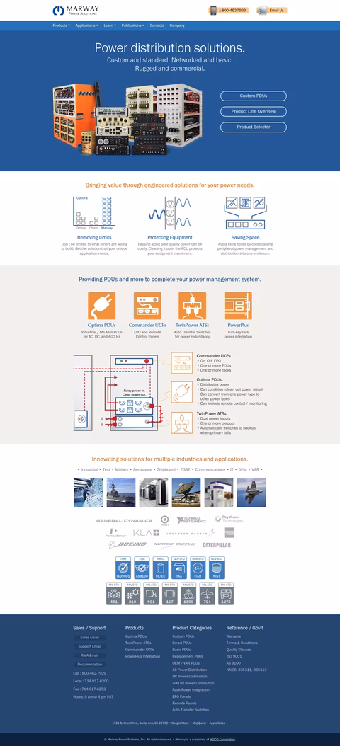 Marway-Power-Solutions Homepage 1440px