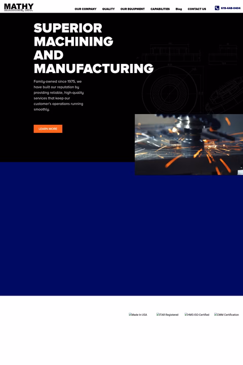 Mathy-Machine Homepage 1440px