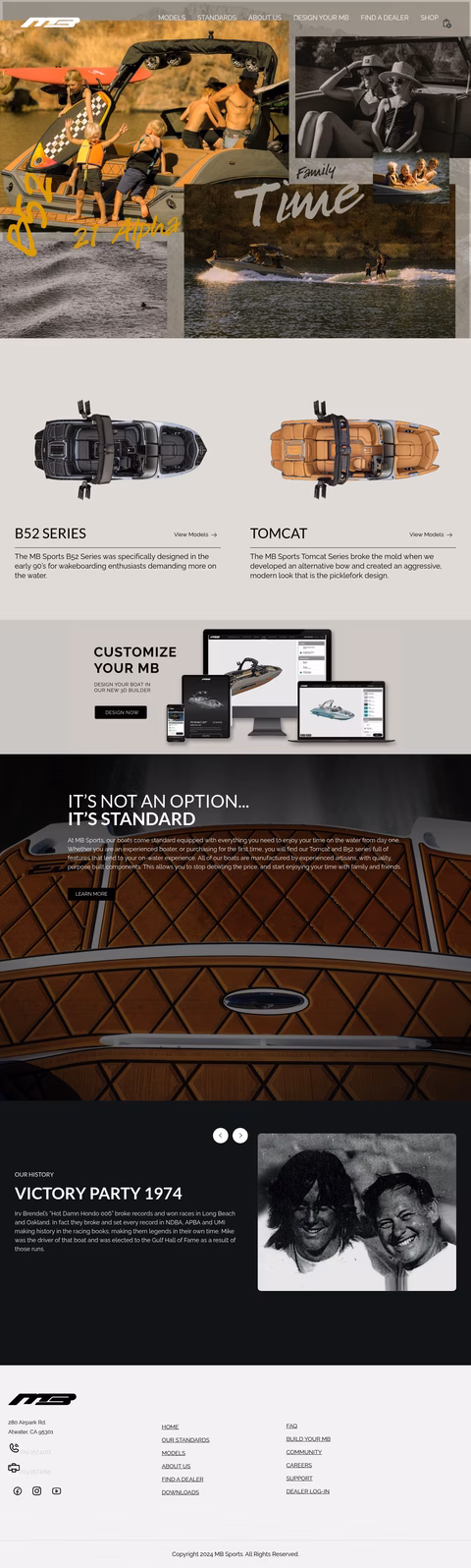 Mb-Sports Homepage 1440px