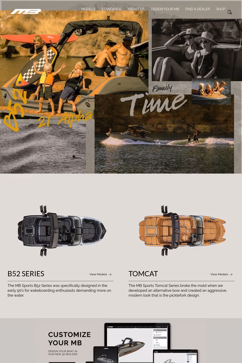 Mb-Sports Homepage 1440px