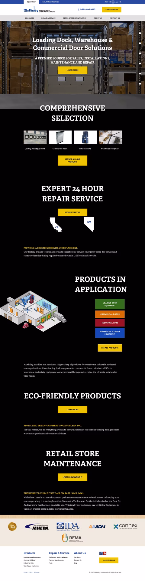 Mckinley-Equipment Homepage 1440px