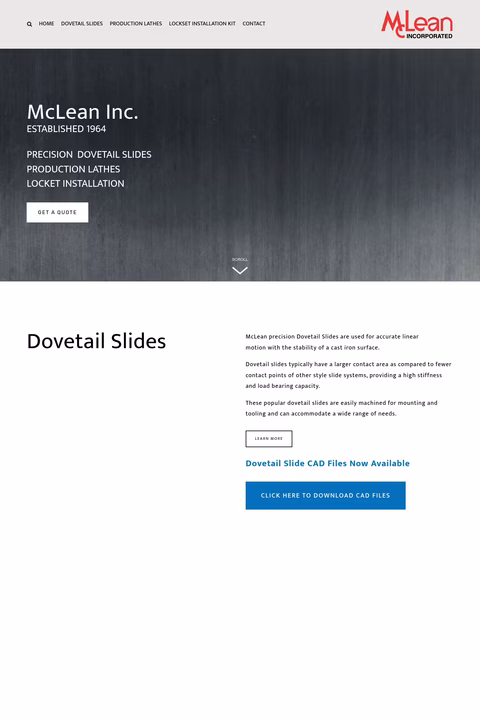 Mclean-Inc Homepage 1440px