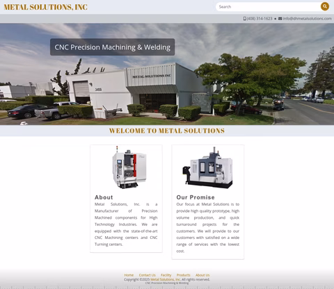 Metal-Solutions Homepage 1440px