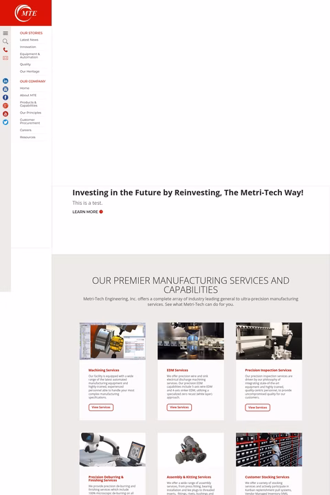 Metri-Tech-Engineering Homepage 1440px