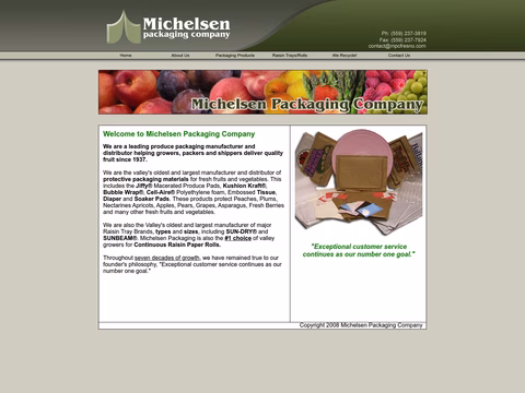 Michelsen-Packaging Homepage 1440px