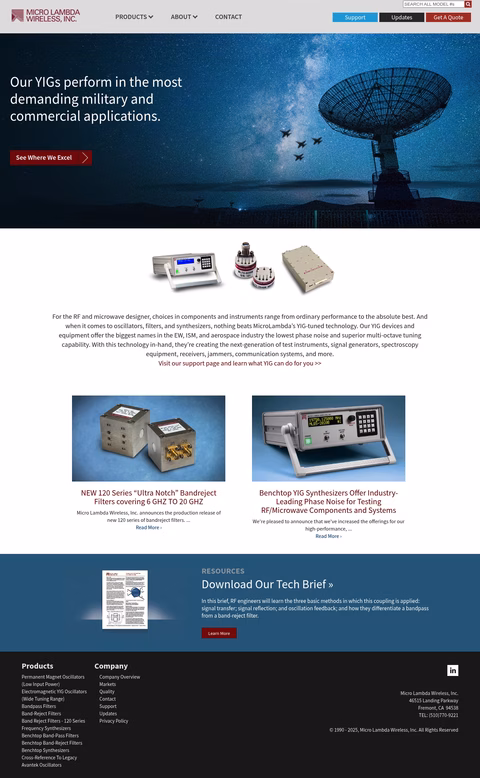 Micro-Lambda-Wireless Homepage 1440px