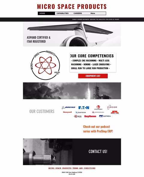 Micro-Space-Products Homepage 1440px