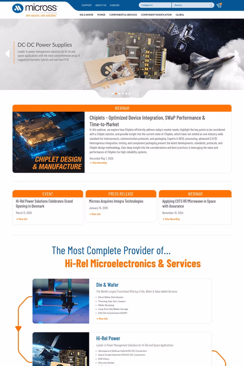 Micross Homepage 1440px