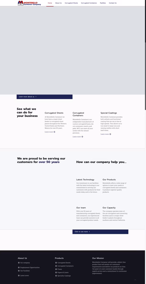 Montebello-Container-Corporation Homepage 1440px