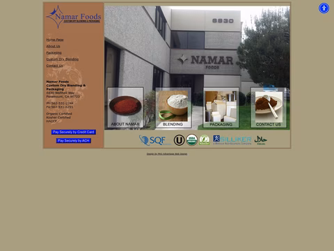 Namar-Company Homepage 1440px