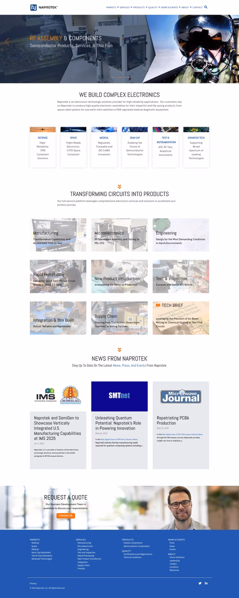 Naprotek Homepage 1440px