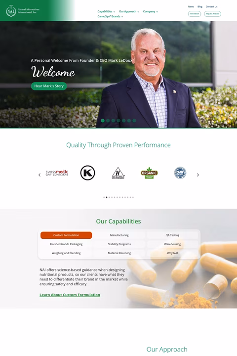 Natural-Alternatives-International Homepage 1440px