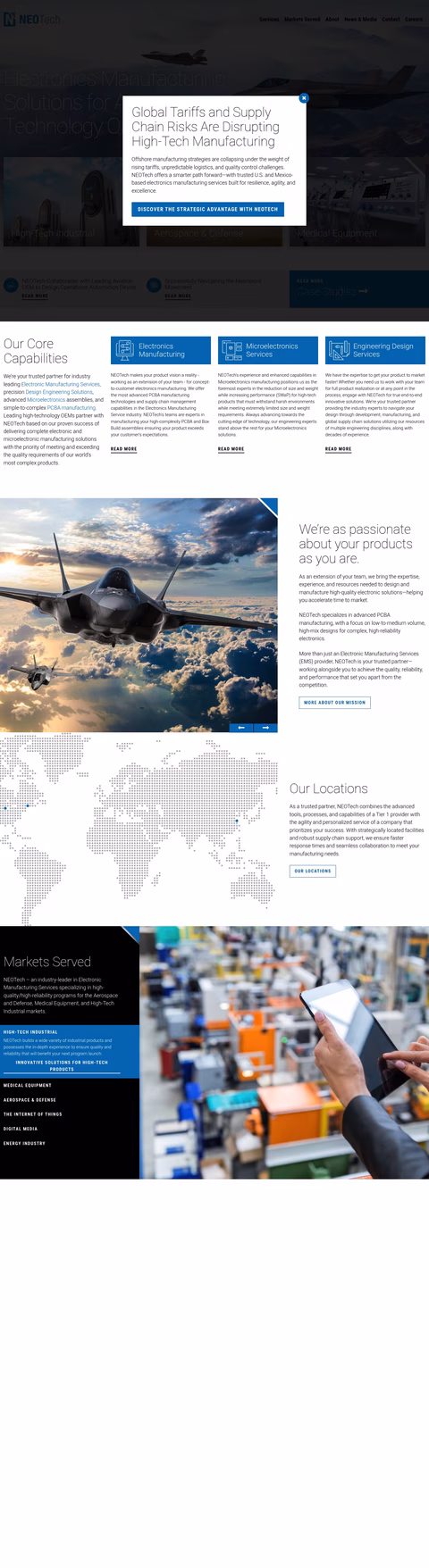 Neotech Homepage 1440px