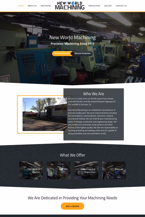 New-World-Machining Homepage 1440px