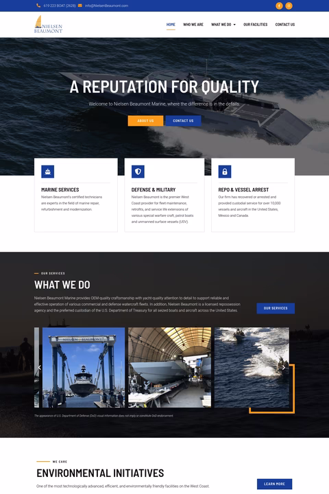 Nielsen-Beaumont-Marine Homepage 1440px