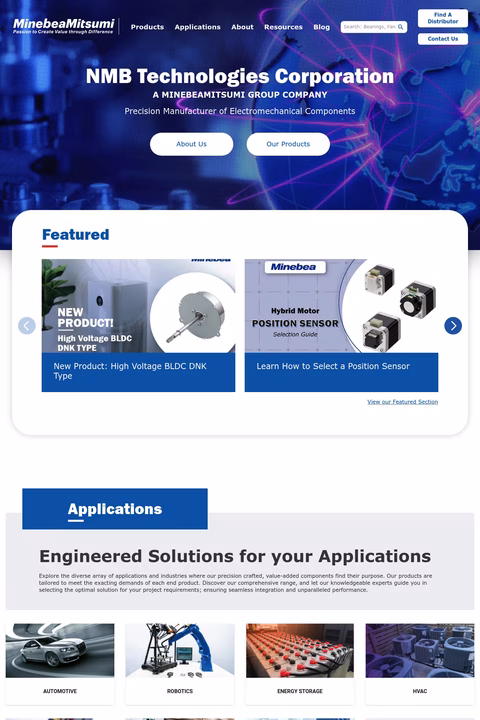 Nmb-Technologies Homepage 1440px