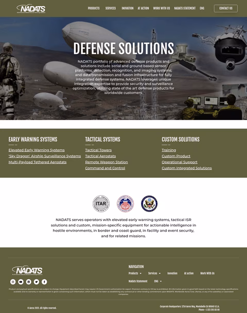 North-American-Defense-Advanced-Technology-Solutions Homepage 1440px