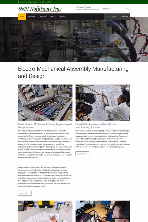 Npi-Solutions Homepage 1440px