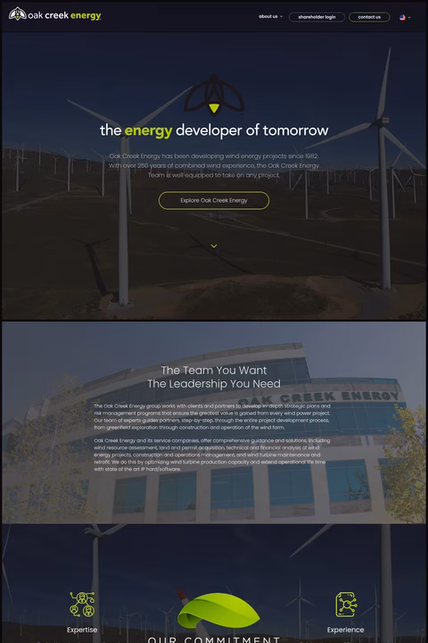 Oak-Creek-Energy-Systems Homepage 1440px
