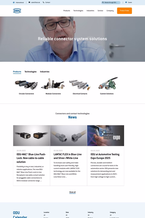 Odu-Automotive Homepage 1440px